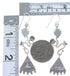 Genuine Sterling Silver Hook Dangle Earrings Turquoise Jewelry CX46928